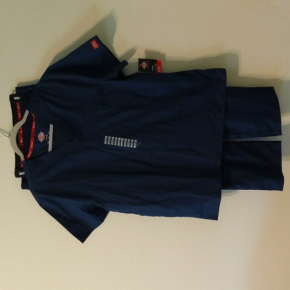Dickies Navy Blue Scrub Set